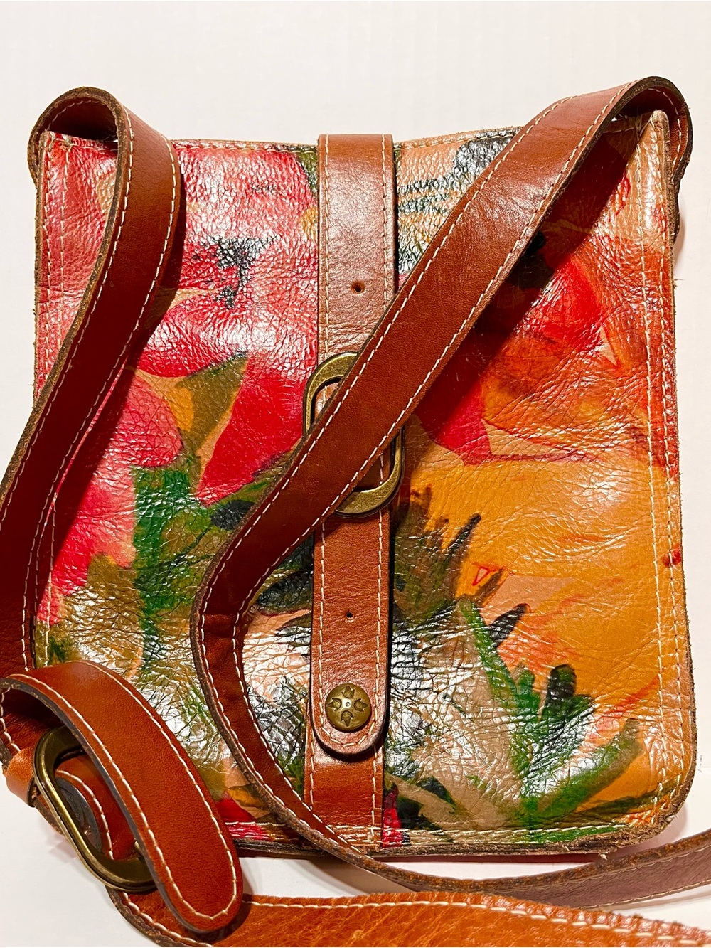 Patricia Nash Crossbody Bag Floral Print